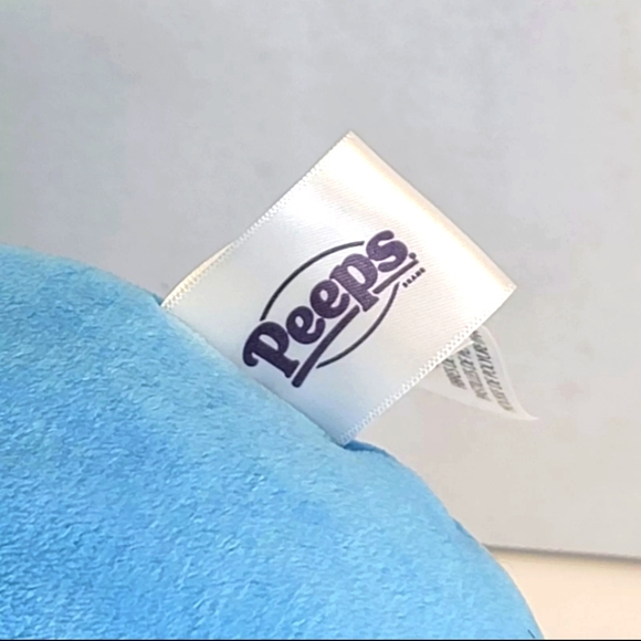 Peeps Large Blue Plush Peep Stuffed Animal 18” Easter Peep Plush Bunny - Picture 5 of 7